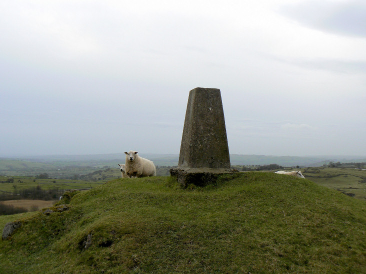 Harboro Rocks' trig Harboro Rocks' trig